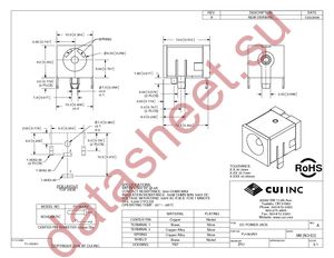 PJ-063AH datasheet  